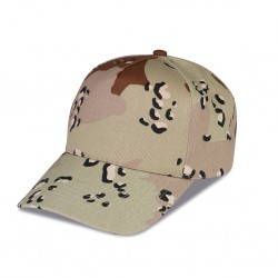 CAPPELLINO GOLF 5 PANNELLI MIMETICO IN 100% COTONE
