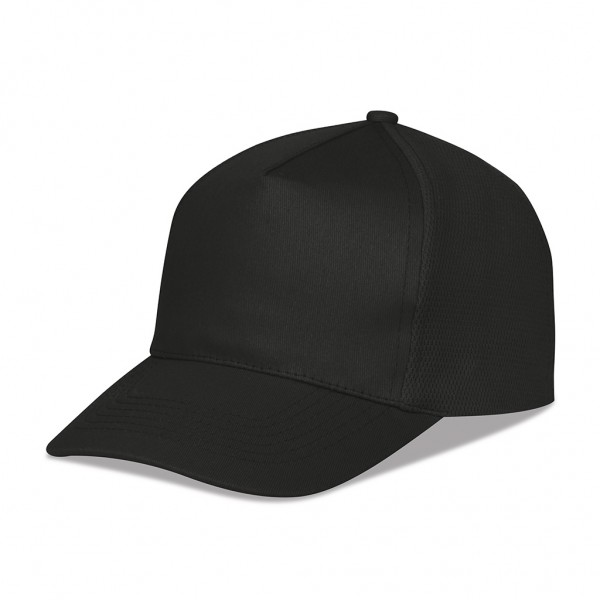 CAPPELLINO 5 PANNELLI MESH Nero