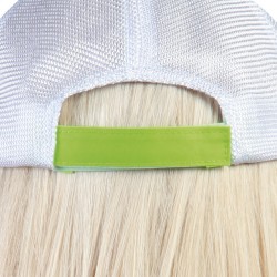 CAPPELLINO 5 PANNELLI MESH COLORI FLUORESCENTI IN 100% POLIESTERE