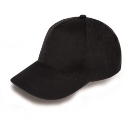 CAPPELLINO GOLF 5 PANNELLI IN POLIESTERE RPET Nero