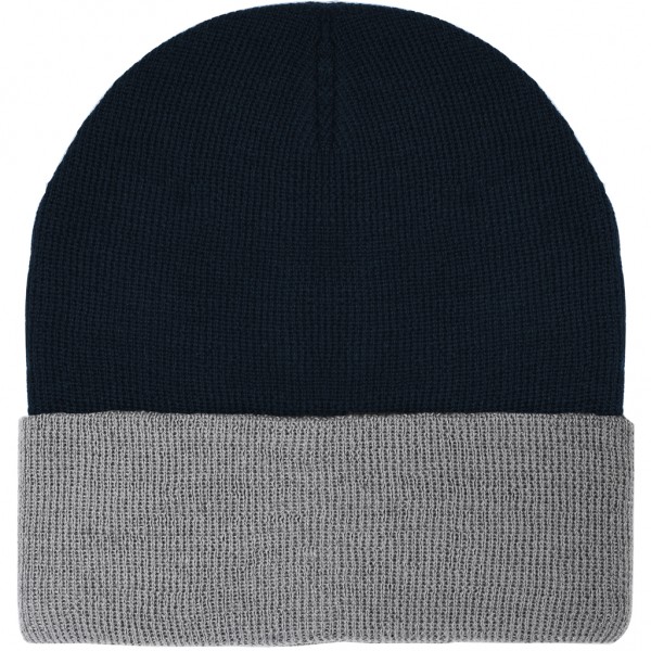 CAPPELLINO ZUCCOTTO IN RPET Blu navy/Grigio