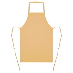 GREMBIULE DA CUCINA IN COTONE RICICLATO (150 Giallo