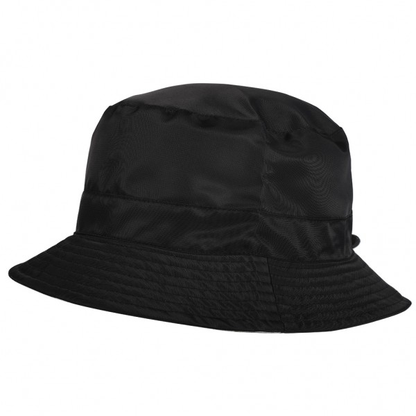 CAPPELLINO DA PESCATORE DOUBLE FACE IMPERMEABILE IN 100% POLIESTERE N (nero)