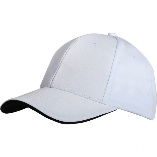 CAPPELLINO 6 PANNELLI SANDWICH IN OTTOMAN, 100% POLIESTERE B (bianco)