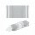 TELO DA MARE E PAREO STILE FOUTA IN COTONE RICICLATO 100% (170 Grigio