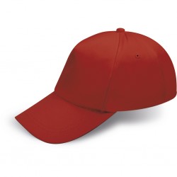 CAPPELLINO BIMBO 5 PANNELLI IN COTONE 100% Rosso