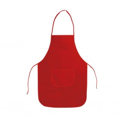 GREMBIULE DA CUCINA CLASSICO IN TNT (80 Rosso
