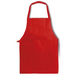 GREMBIULE DA CUCINA CLASSICO IN TNT (80 Rosso