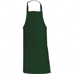 GREMBIULE DA CUCINA CLASSICO IN 65% POLIESTERE - 35% COTONE (240 Verde inglese