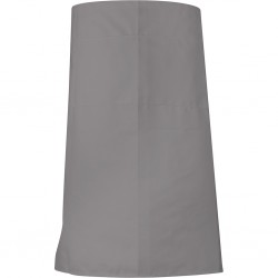 GREMBIULE DA CUCINA IN 65% POLIESTERE - 35% COTONE (240 Grigio
