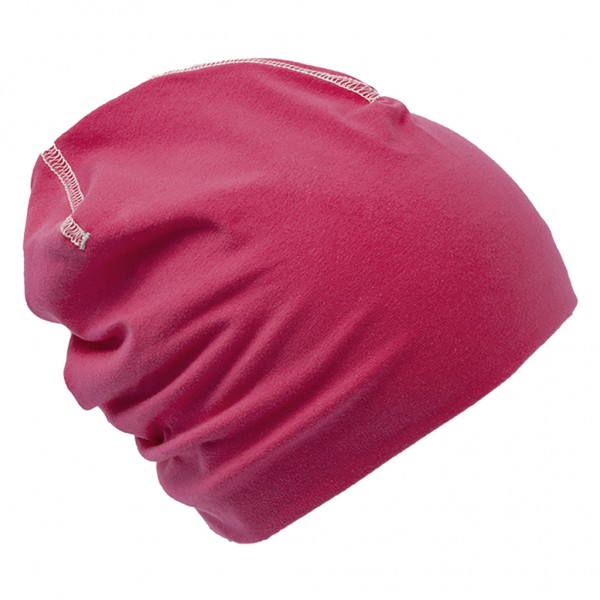 CAPPELLINO JERSEY IN 95% POLIESTERE - 5% SPANDEX Fucsia