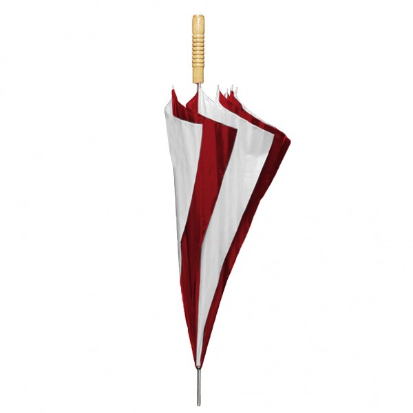 OMBRELLO AUTOMATICO 23” Bianco/Rosso