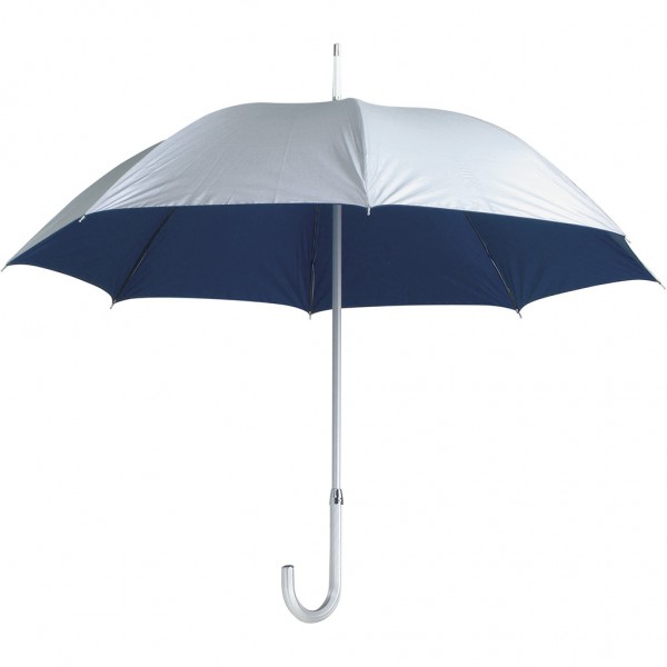 OMBRELLO ALLUMINIO 23” IN ALLUMINIO E NYLON 190T Grigio/Blu navy