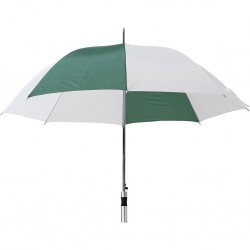 OMBRELLO AUTOMATICO 27,5” IN POLIESTERE 190T B/V (bianco/verde)