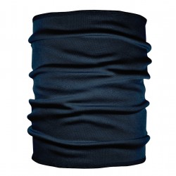 FASCIA MULTIUSO ELASTICIZZATA CON CUCITURE REFLEX E MICROPILE INTERNO NY (blu navy)