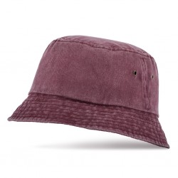 in morbido cotone prelavato che gli dona un aspetto vintage BO (bordeaux)