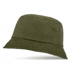 in morbido cotone prelavato che gli dona un aspetto vintage VM (verde militare)