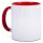 TAZZA IN CERAMICA 320 ML (GRADO A) Rosso
