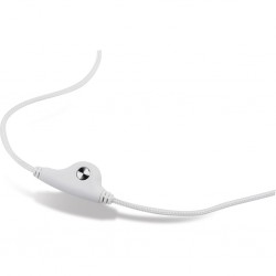 CUFFIE STEREO CON MICROFONO IN PLASTICA E METALLO