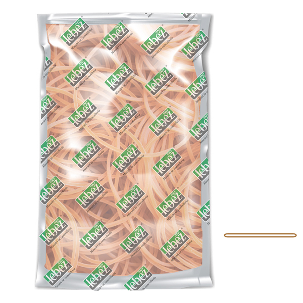 Elastico ad anello - diametro 3 cm - 1 kg - caucciù - colore naturale - Lebez Elastico ad anello - diametro 3 cm - 1 kg - caucciù - colore naturale - Lebez