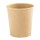 Bowl per zuppe monouso - 780 ml - cartoncino  - avana - Signor Bio - conf. 25 pezzi