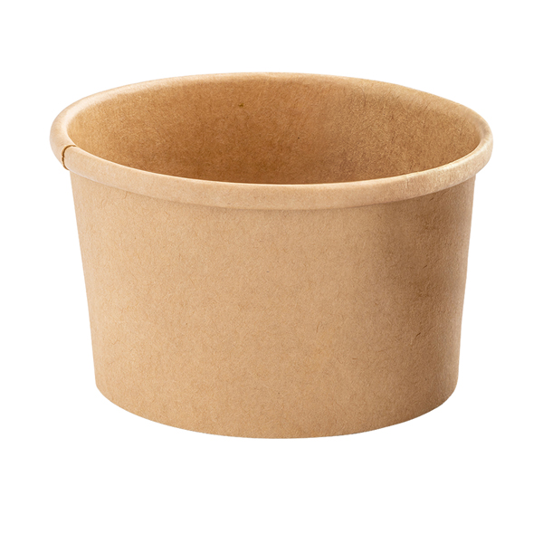 Bowl per zuppe monouso - 250 ml - cartoncino - avana - Signor Bio - conf. 25 pezzi Bowl per zuppe monouso - 250 ml - cartoncino - avana - Signor Bio - conf. 25 pezzi