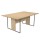 Scrivania singola Essence - 120 x 80 cm - Rovere - Gamba antracite