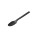 Cucchiaino monouso in CPLA - 10 cm - nero - Leone - conf. 100 pezzi