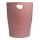Cestino gettacarte Ecobin Skandi - altezza 33,5 cm - diametro 26 cm - 15 L - rosa antico - Exacompta