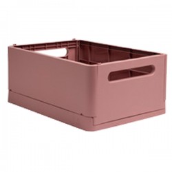Scatola pieghevole The Smart Case maxi Skandi - 37,5 x 27,5 x 16,3 cm - rosa antico - Exacompta
