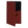 Portaresto Talk - 12,3 x 20 cm - bordeaux - Stilcasa