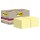 Blocco foglietti Post-it SuperSticky Green - 622R-SSCY - 47,6 x 47,6 mm - carta riciclata - giallo Canary - 70 fogli - Post-it - conf. 12 blocchi
