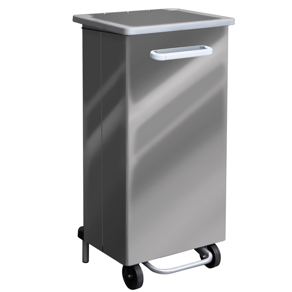 Contenitore a pedale Gastro - 110 L - acciaio - Stilcasa Contenitore a pedale Gastro - 110 L - acciaio - Stilcasa