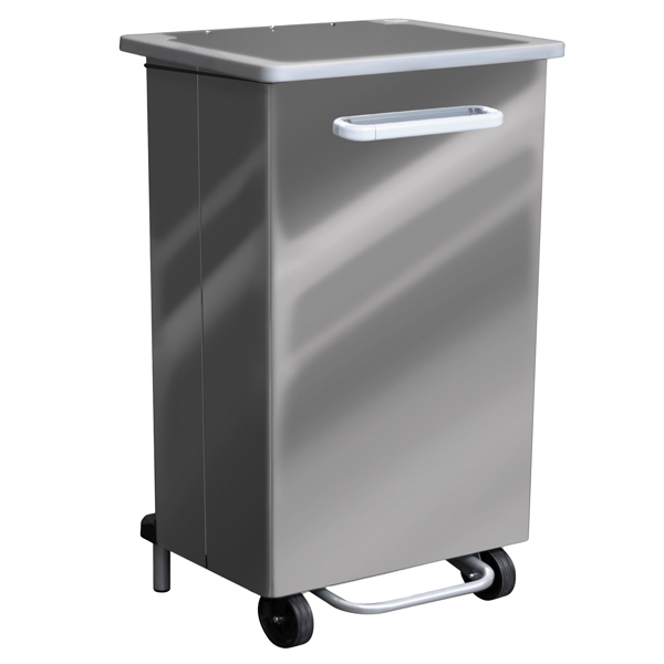 Contenitore a pedale Gastro - 90 L - acciaio lucido - Stilcasa Contenitore a pedale Gastro - 90 L - acciaio lucido - Stilcasa