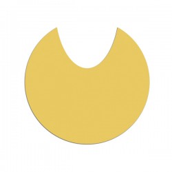 Adesivo raccolta differenziata - per carrello portasacco - spessore 300 micron - giallo - Stilcasa