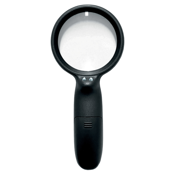 Lente di ingrandimento 1137 - diametro 7,5 cm - con led - nero - Lebez Lente di ingrandimento 1137 - diametro 7,5 cm - con led - nero - Lebez