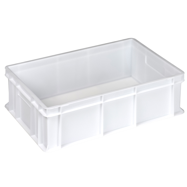 Cassa alimentare Europa - 60 x 40 x 17 cm - 32 L - HDPE - neutro - Mobil Plastic Cassa alimentare Europa - 60 x 40 x 17 cm - 32 L - HDPE - neutro - Mobil Plastic