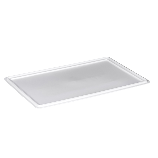 Coperchio per cassa alimentare Europa - 60 x 40 x 2 cm - PP - neutro - Mobil Plastic Coperchio per cassa alimentare Europa - 60 x 40 x 2 cm - PP - neutro - Mobil Plastic