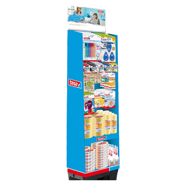 Espositore da terra - nastri e accessori - 161 x 40 x 30 cm - Tesa Espositore da terra - nastri e accessori - 161 x 40 x 30 cm - Tesa