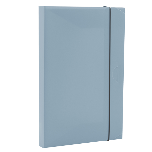 Cartella progetto con elastico HOLOS - 34,5 x 23,5 cm - dorso 3 cm - azzurro - Fellowes Cartella progetto con elastico HOLOS - 34,5 x 23,5 cm - dorso 3 cm - azzurro - Fellowes
