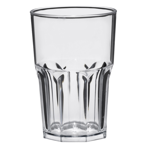 Bicchiere Granity - 400 ml - SAN - trasparente - Leone - conf. 5 pezzi Bicchiere Granity - 400 ml - SAN - trasparente - Leone - conf. 5 pezzi