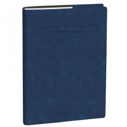 Agenda del Professore 2027 - copertina Roma - 21 x 27 cm - blu navy - Quo Vadis