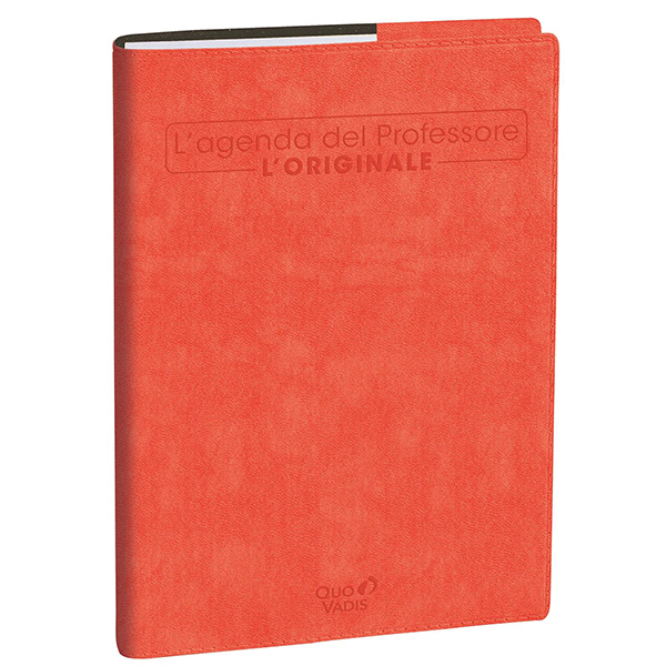 Agenda del Professore 2027 - copertina Roma - 21 x 27 cm - rosa corallo - Quo Vadis Agenda del Professore 2027 - copertina Roma - 21 x 27 cm - rosa corallo - Quo Vadis