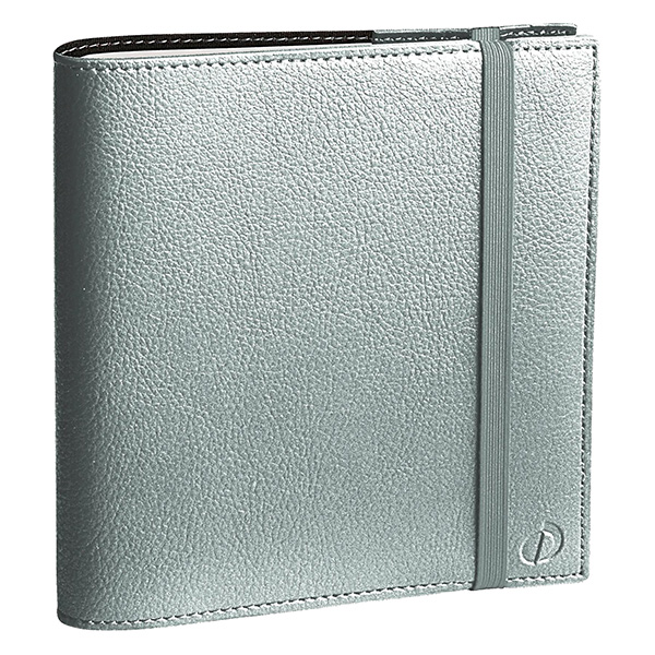 Agenda settimanale Time&Life 2027 - 16 x 16 cm - argento - Quo Vadis