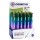 Penna a sfera scatto 4 Color - colori Rainbow pastel assortiti - Osama - expo 24 pezzi