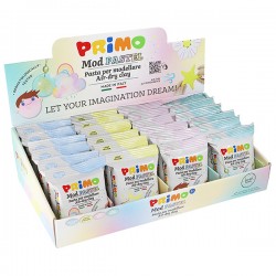 Easy Do - 250 g - colori assortiti pastel - Primo - expo da banco 24 pezzi
