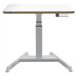 Scrivania Compatta Elettrica Sit-Stand - fissa - 80 x 60 x 65-130 cm - bianco - Leitz