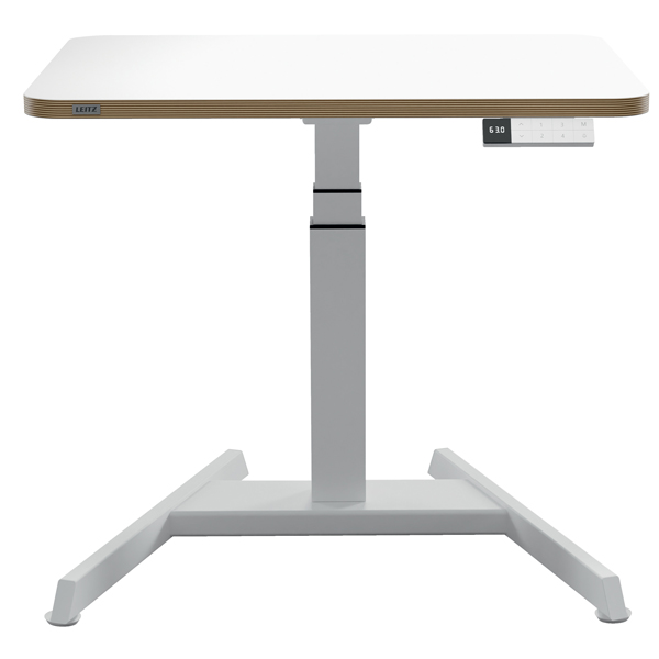 Scrivania Compatta Elettrica Sit-Stand - fissa - 80 x 60 x 65-130 cm - bianco - Leitz Scrivania Compatta Elettrica Sit-Stand - fissa - 80 x 60 x 65-130 cm - bianco - Leitz
