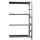 Kit scaffale industriale - modulo estensione - 4 ripiani - 120 x 50 x 200 cm - acciaio - Tecnotelai