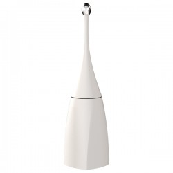 Portascopino da terra EColored - 12 x 12 x 48,5 cm - adamello white - Mar Plast